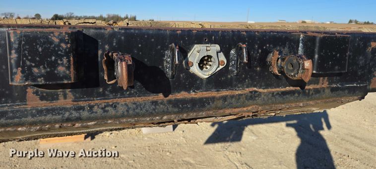 image for item EB1170 1986 Transcraft TL90K-45 flatbed trailer