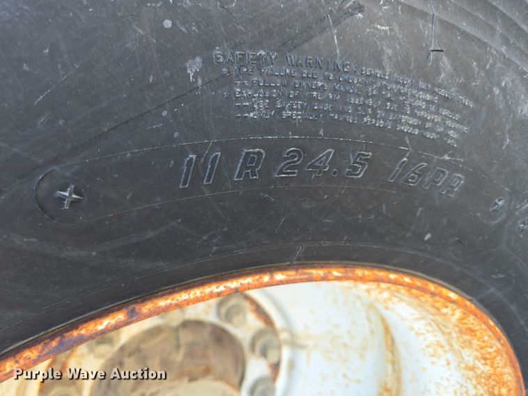 image for item EB1170 1986 Transcraft TL90K-45 flatbed trailer