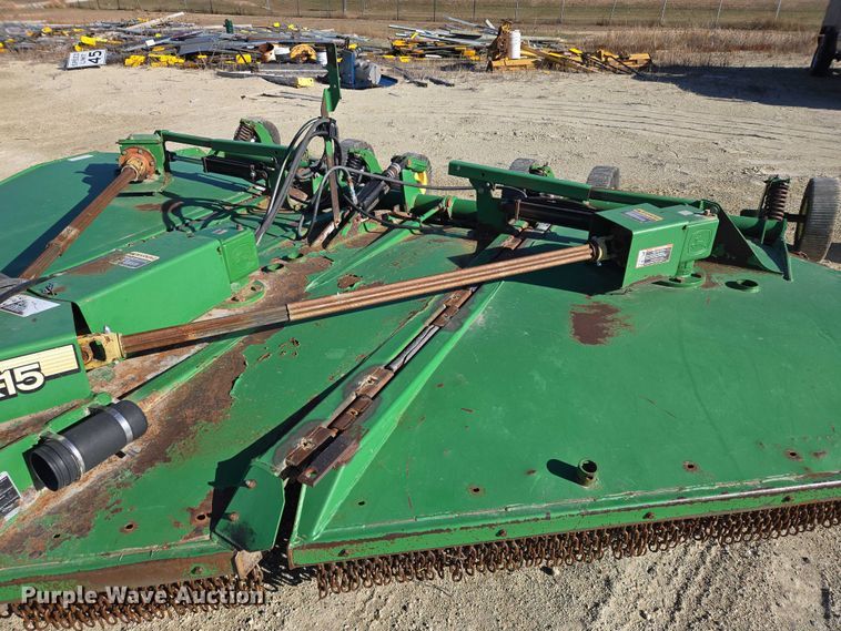 image for item EB1175 John Deere HX15 batwing rotary mower