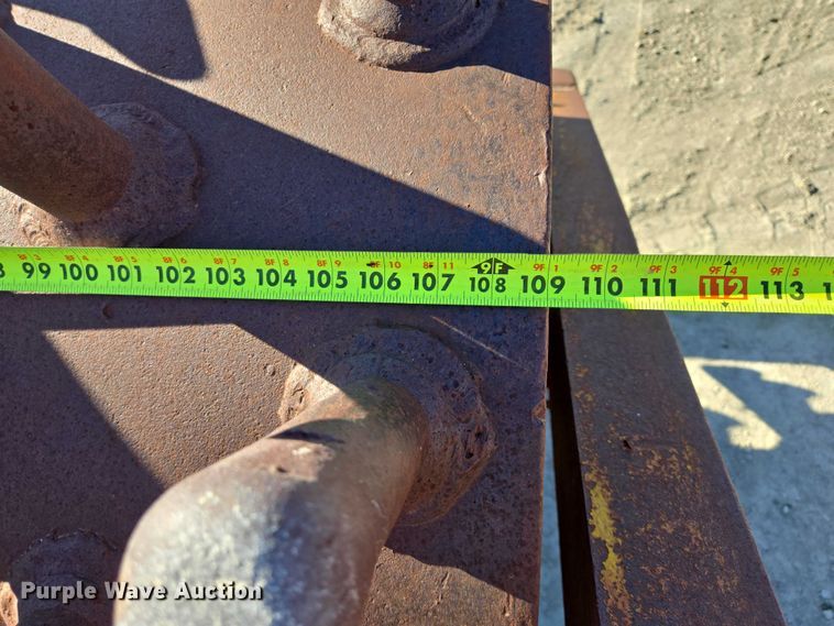 image for item EB1176 WM Bros sheepsfoot roller compactor