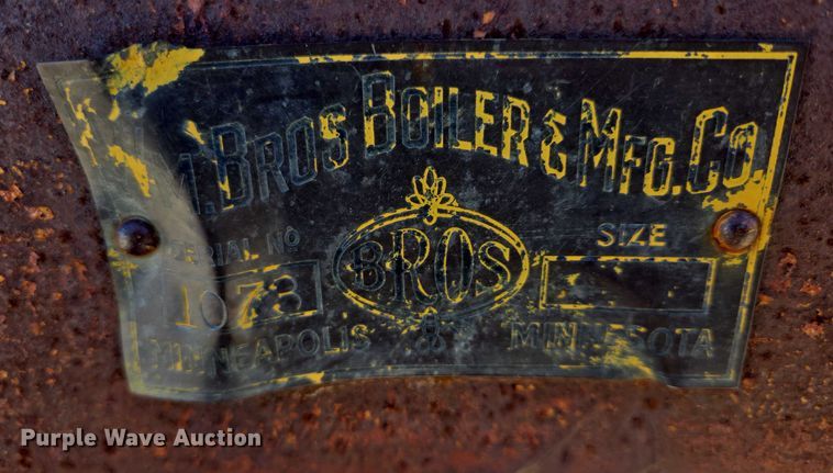 image for item EB1176 WM Bros sheepsfoot roller compactor