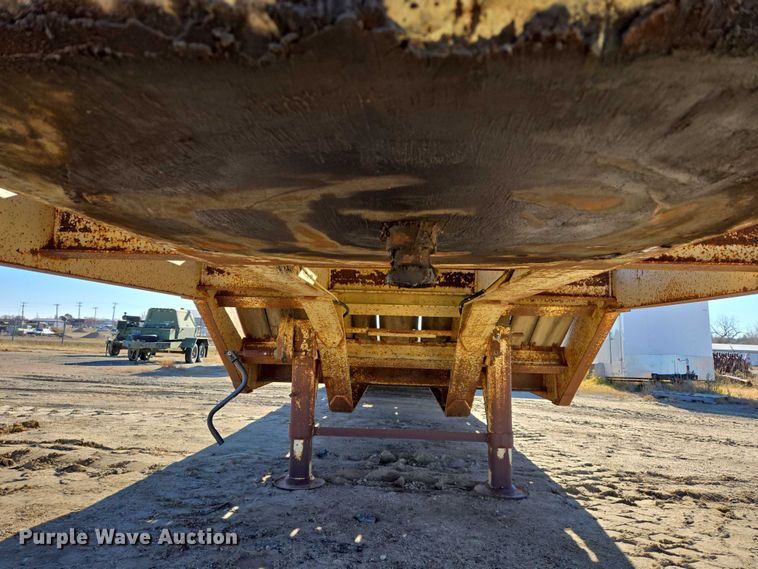 image for item EB1177 1981 Wisconsin 3100-30S equipment trailer