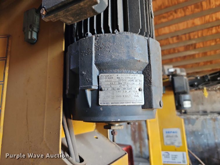 image for item EB8452 1996 Sefac 1200M65 four post automotive lift