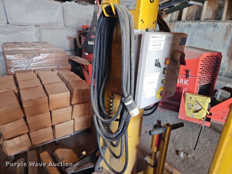 image for item EB8452 1996 Sefac 1200M65 four post automotive lift