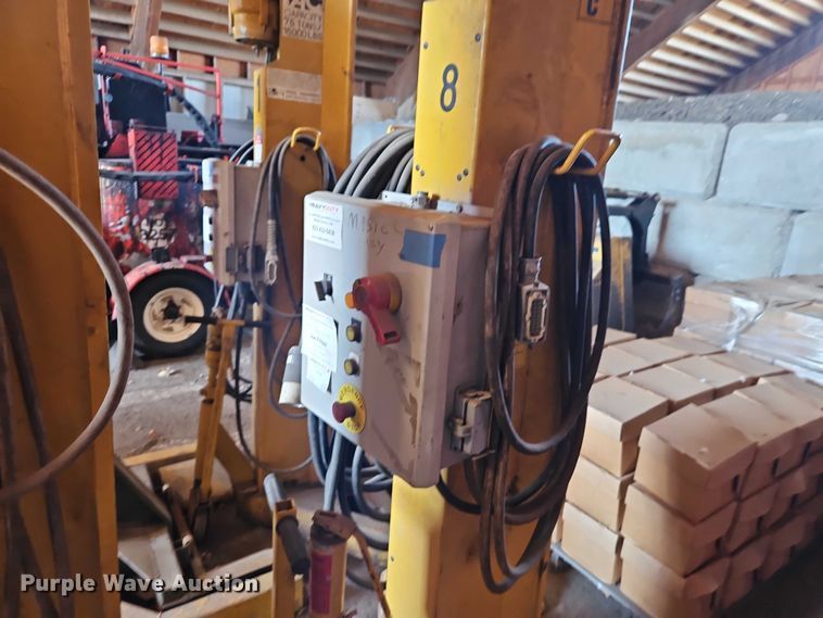 image for item EB8452 1996 Sefac 1200M65 four post automotive lift