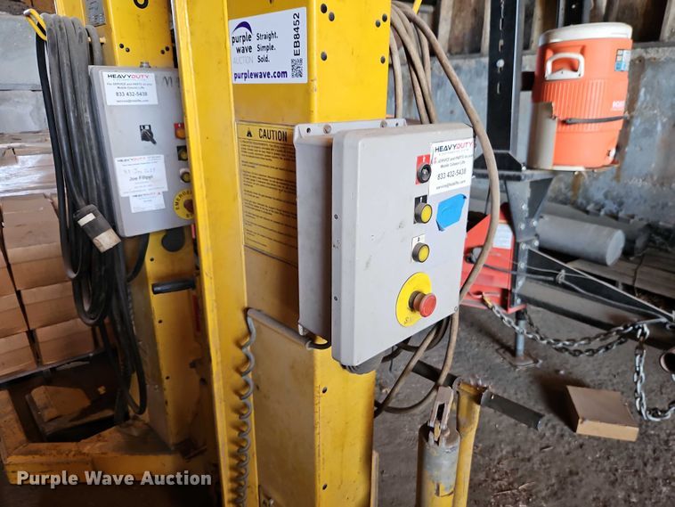 image for item EB8452 1996 Sefac 1200M65 four post automotive lift