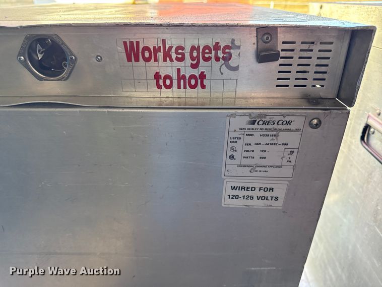 image for item EC4466 (3) Cres Cor food warmers