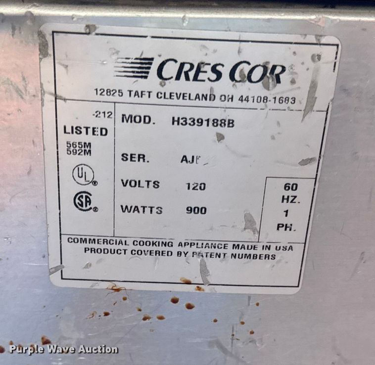 image for item EC4466 (3) Cres Cor food warmers