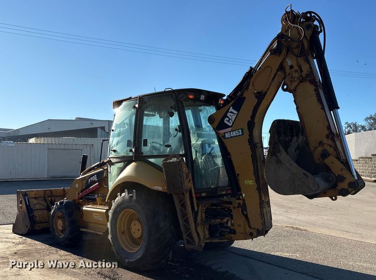 image for item EC8155 2009 Caterpillar 420E backhoe