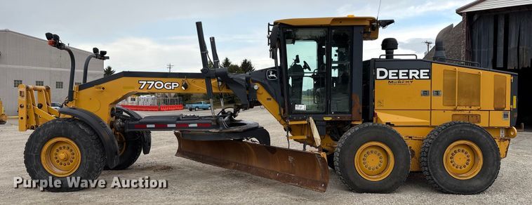 image for item ED1488 2012 John Deere 770GP motor grader