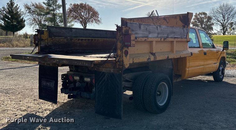 image for item ED2382 2000 Chevrolet C3500 Crew Cab dump bed pickup truck
