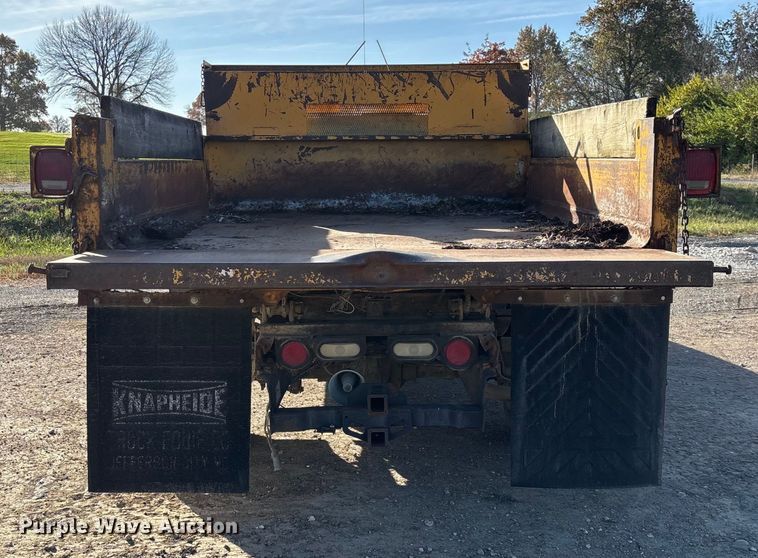 image for item ED2382 2000 Chevrolet C3500 Crew Cab dump bed pickup truck