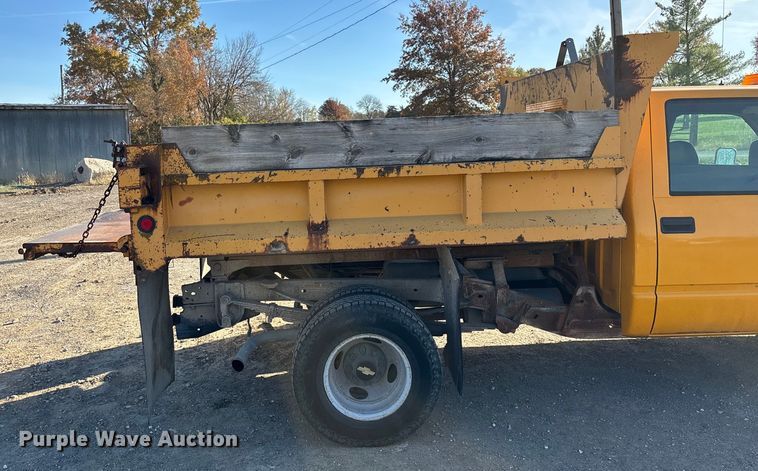 image for item ED2382 2000 Chevrolet C3500 Crew Cab dump bed pickup truck