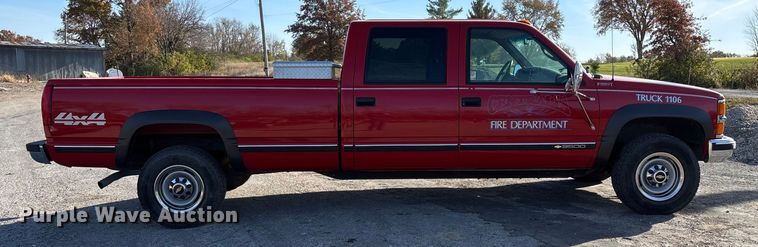 image for item ED2383 1996 Chevrolet K3500 Crew Cab pickup truck