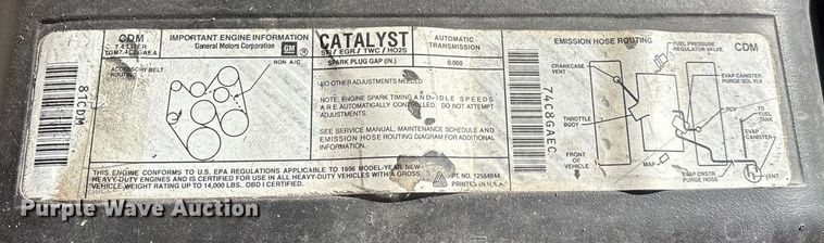 image for item ED2383 1996 Chevrolet K3500 Crew Cab pickup truck