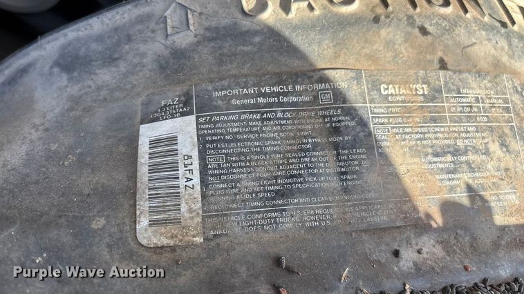 image for item ED2385 1990 Chevrolet Astro Van van