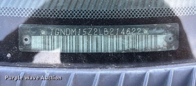 image for item ED2385 1990 Chevrolet Astro Van van