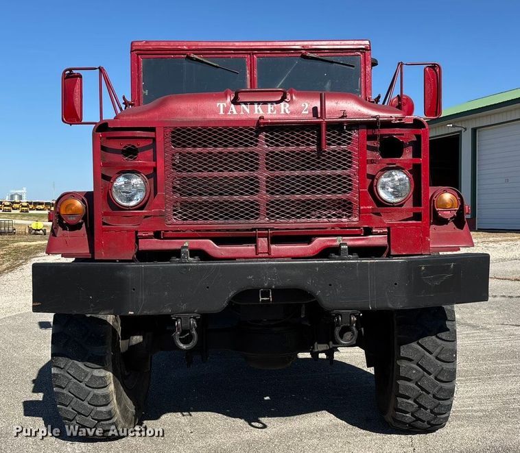 image for item ED2395 1989 AMGN M923A2 tanker fire truck