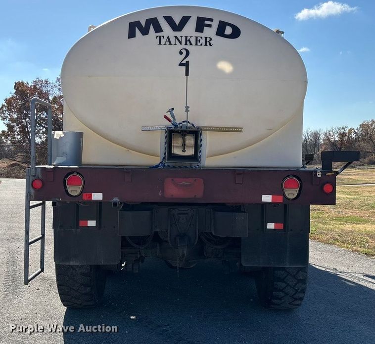 image for item ED2395 1989 AMGN M923A2 tanker fire truck