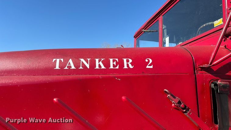 image for item ED2395 1989 AMGN M923A2 tanker fire truck