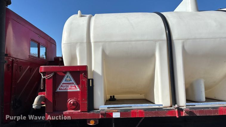 image for item ED2395 1989 AMGN M923A2 tanker fire truck