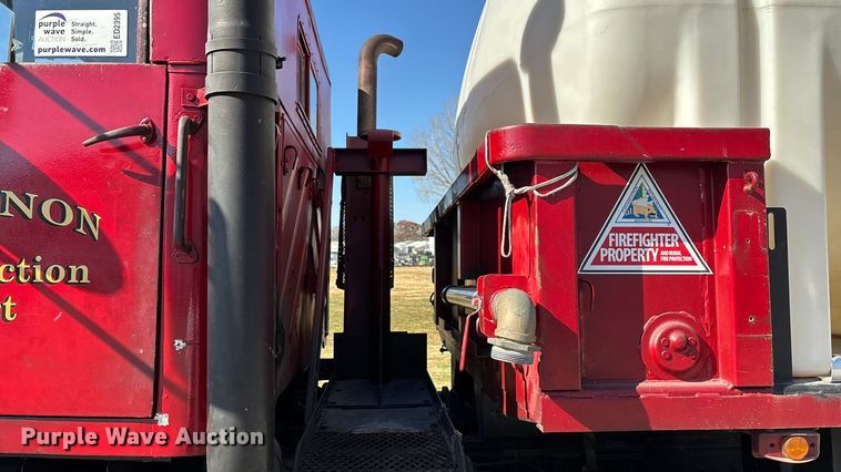 image for item ED2395 1989 AMGN M923A2 tanker fire truck