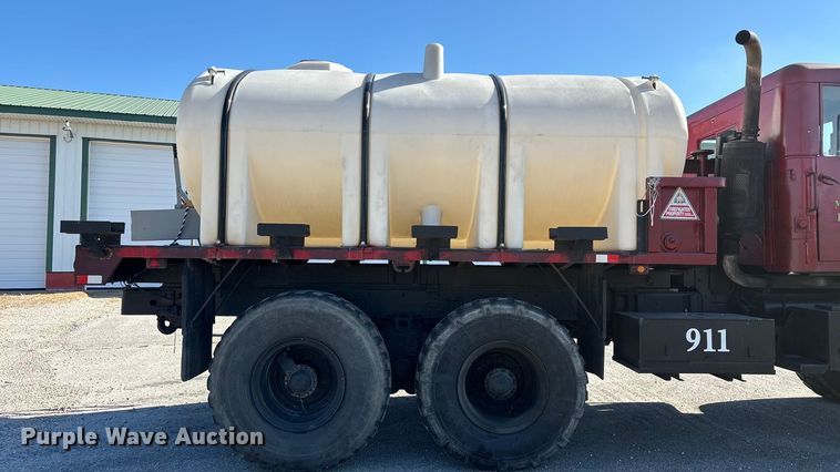 image for item ED2395 1989 AMGN M923A2 tanker fire truck