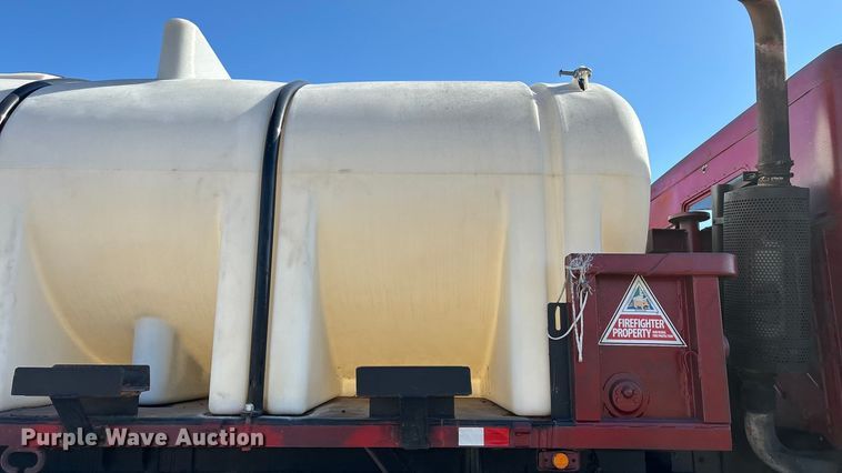 image for item ED2395 1989 AMGN M923A2 tanker fire truck