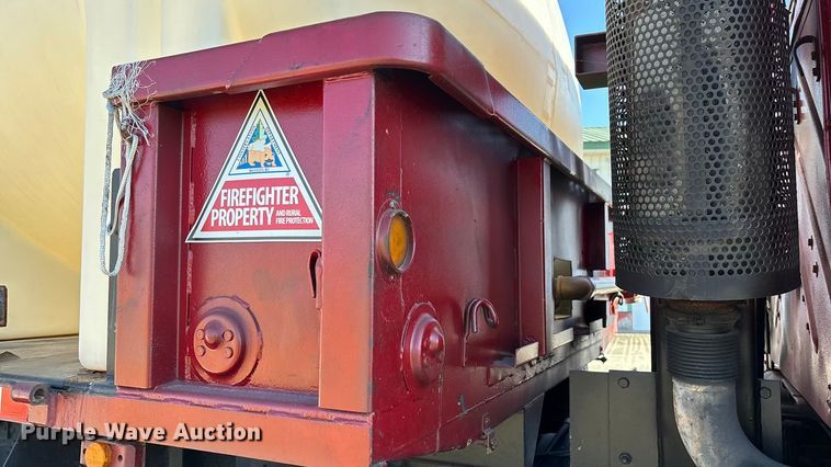 image for item ED2395 1989 AMGN M923A2 tanker fire truck