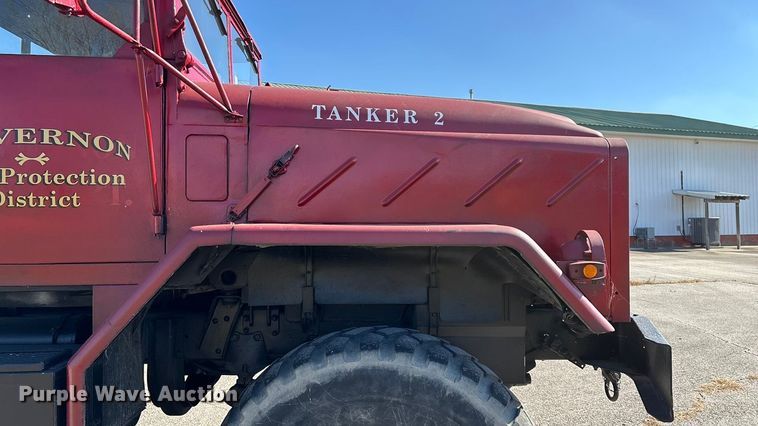 image for item ED2395 1989 AMGN M923A2 tanker fire truck