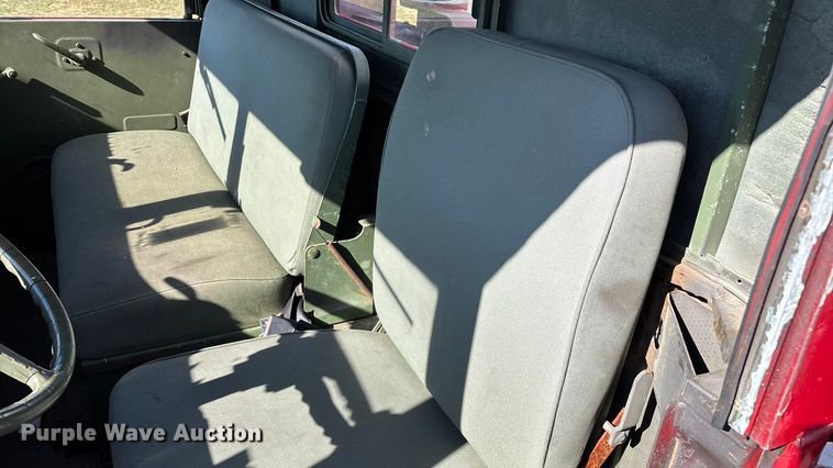 image for item ED2395 1989 AMGN M923A2 tanker fire truck