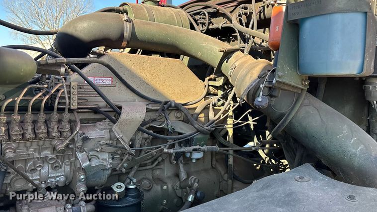 image for item ED2395 1989 AMGN M923A2 tanker fire truck