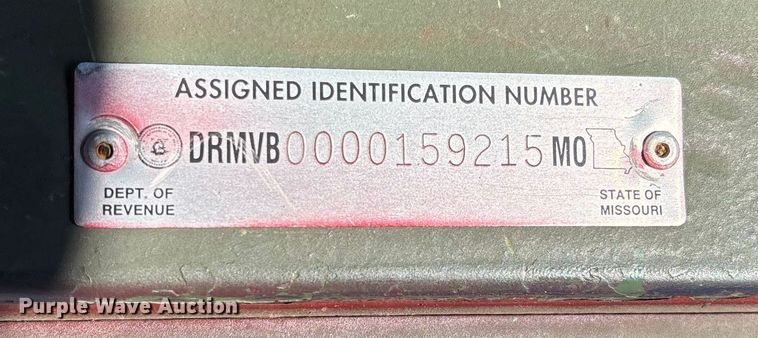 image for item ED2395 1989 AMGN M923A2 tanker fire truck