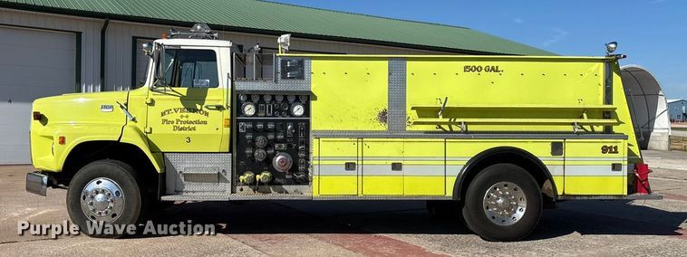 image for item ED2396 1977 Ford 9000 pumper fire truck