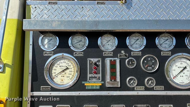 image for item ED2396 1977 Ford 9000 pumper fire truck