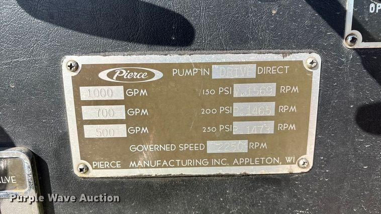 image for item ED2396 1977 Ford 9000 pumper fire truck