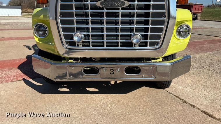 image for item ED2396 1977 Ford 9000 pumper fire truck