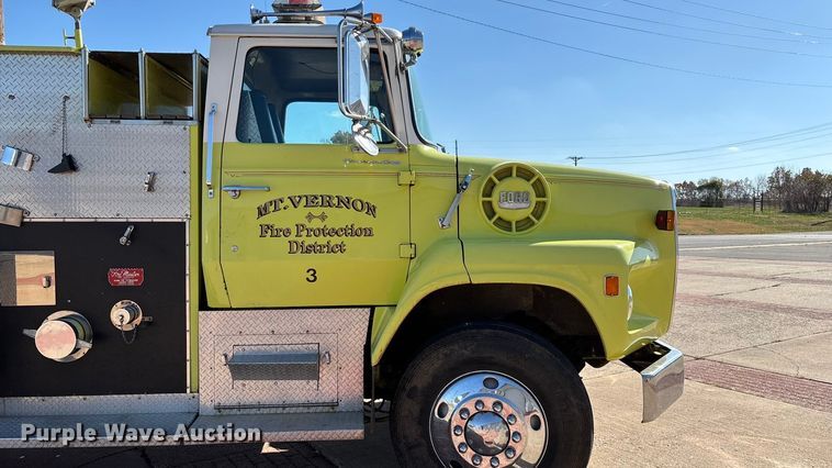 image for item ED2396 1977 Ford 9000 pumper fire truck