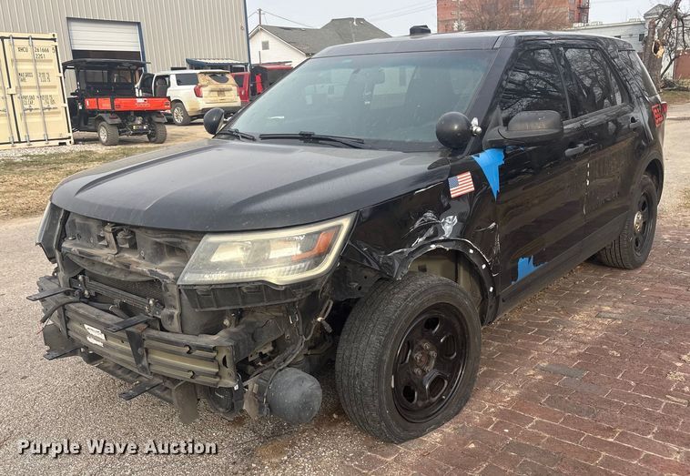 image for item EG8297 2016 Ford Explorer Police Interceptor SUV