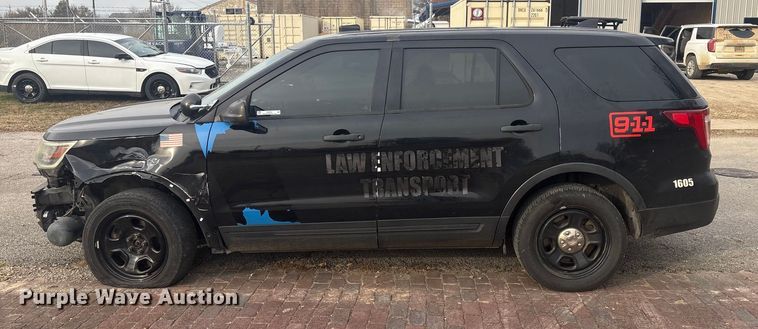 image for item EG8297 2016 Ford Explorer Police Interceptor SUV