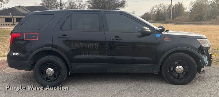 image for item EG8297 2016 Ford Explorer Police Interceptor SUV