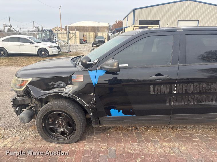 image for item EG8297 2016 Ford Explorer Police Interceptor SUV