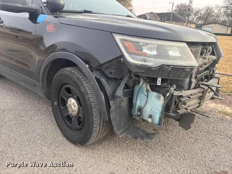 image for item EG8297 2016 Ford Explorer Police Interceptor SUV