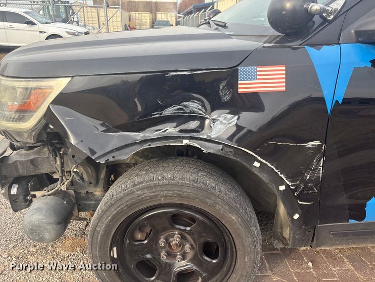 image for item EG8297 2016 Ford Explorer Police Interceptor SUV