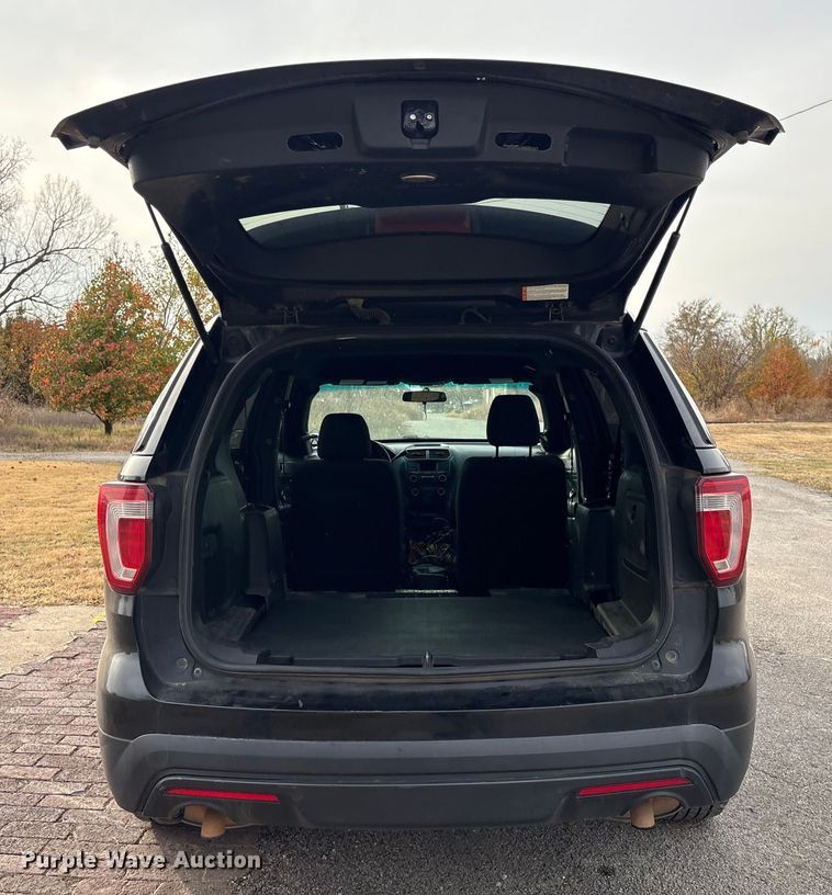 image for item EG8297 2016 Ford Explorer Police Interceptor SUV