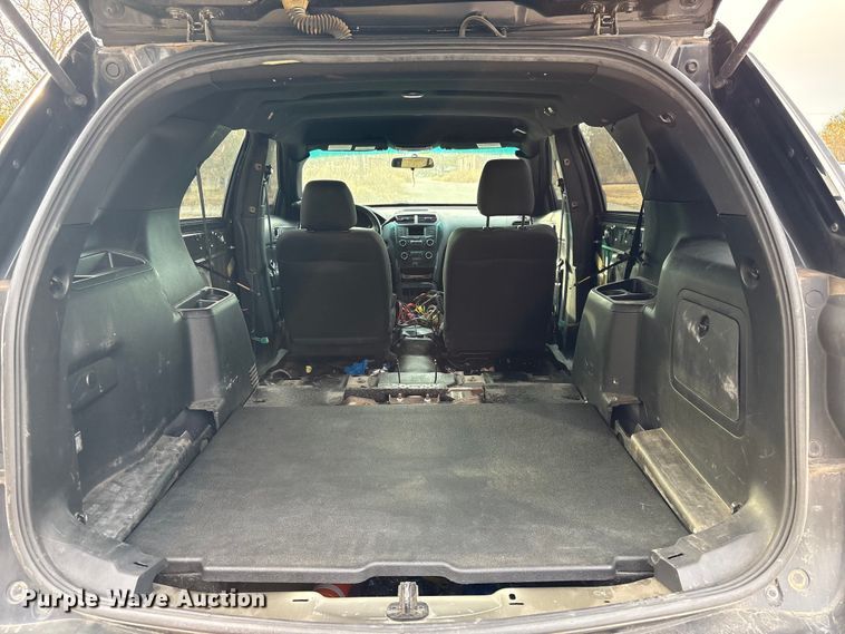 image for item EG8297 2016 Ford Explorer Police Interceptor SUV