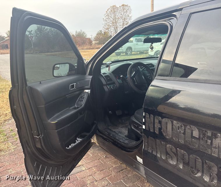 image for item EG8297 2016 Ford Explorer Police Interceptor SUV