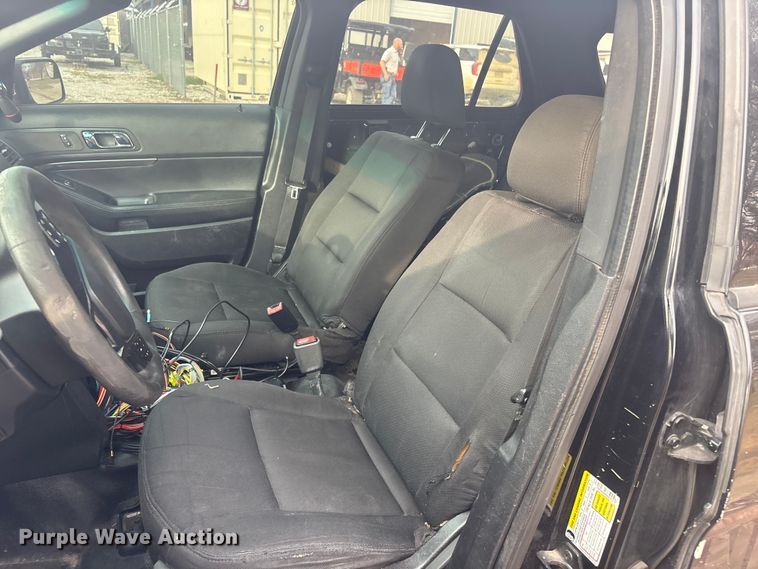 image for item EG8297 2016 Ford Explorer Police Interceptor SUV