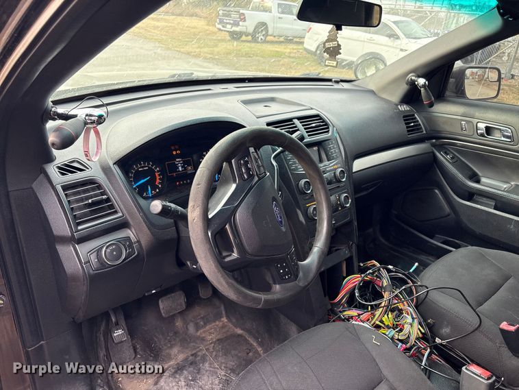 image for item EG8297 2016 Ford Explorer Police Interceptor SUV
