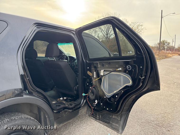 image for item EG8297 2016 Ford Explorer Police Interceptor SUV